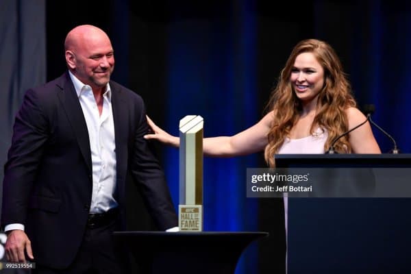 Ронда Роузи: "Дана Уайтсиз UFC учта бош ҳарфдан иборат оддий промоушен бўлиб қолади" 