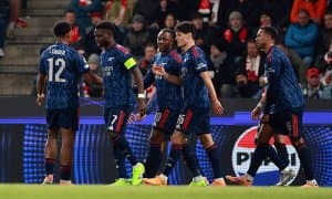 ЕЧЛ. "Арсенал" яна дарвозаси дахлсизлигини сақлаб қолган ҳолда, йирик ҳисобда зафар қучди 