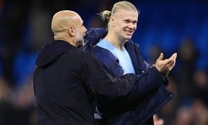 Gvardiola: "Xoland faqat gol urmasdan, jamoaga ishlashni ham xohlaydi"