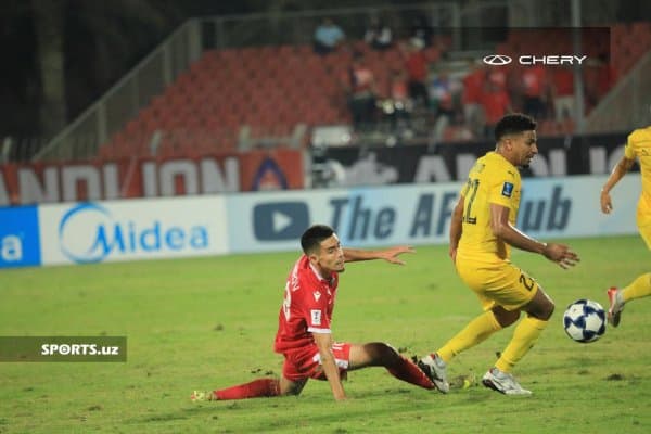 "Ал-Халдия" - "Андижон" баҳсидан фотолавҳалар