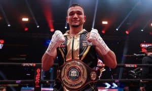 Боксчимиз чемпионлик жангида ғалаба қозонди!