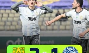 Суперлига. ОКМК қийинчиликсиз "Навбаҳор" устидан ғалаба қозонди