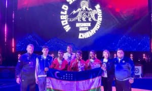 Самбо. Жаҳон чемпионатининг иккинчи кунида учта медаль қўлга киритдик!