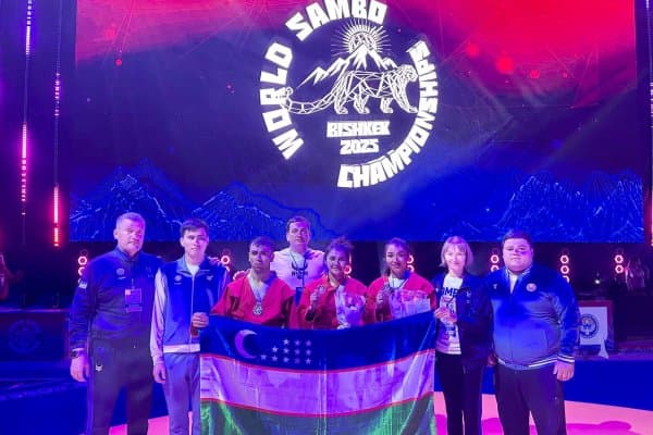 Самбо. Жаҳон чемпионатининг иккинчи кунида учта медаль қўлга киритдик!