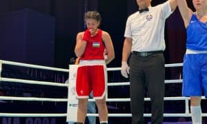 Боксчимиз бронза медали билан Ислом Бирдамлигик ўйинларидаги иштирокини якунлади