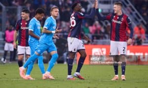 А Серия. "Наполи" кутилмаганда "Болонья"га мағлуб бўлди ва пешқадам "Милан"дан ўтиб кета олмади