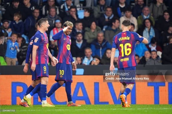 Ла Лига. "Барселона" сафарда "Сельта"ни мағлуб этди ва "Реал" билан очколар фарқини қисқартирди