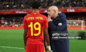 Де ла Фуэнте Ямал ҳақида гапирди