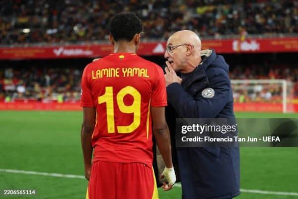 Де ла Фуэнте Ямал ҳақида гапирди