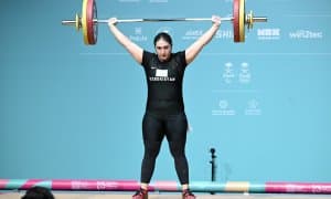 Оғир атлетикачимиз кумуш медалига эга бўлди