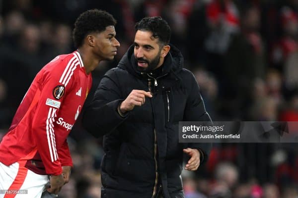 Рубен Аморим "Манчестер Юнайтед" мураббийлигида қолса, Рэшфорд жамоага қайтмайди