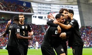 Португалия Роналдусиз ҳам гол уришда давом этди