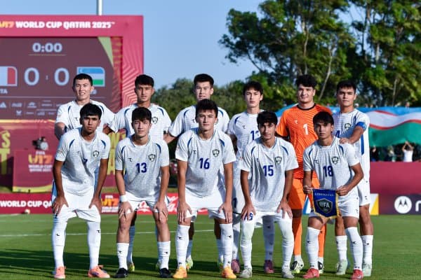 U-17 ЖЧ. Италия - Ўзбекистон беллашувида қайд этилган статистика билан танишинг 