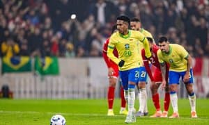 Бразилия ўртоқлик учрашувида Тунисни мағлубиятга учрата олмади 