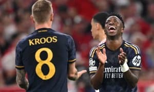 Кроос Винисиусни танқид қилди