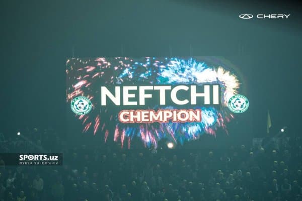 "Нефтчи" чемпионликни расмийлаштирган учрашувдан фотолавҳалар! 