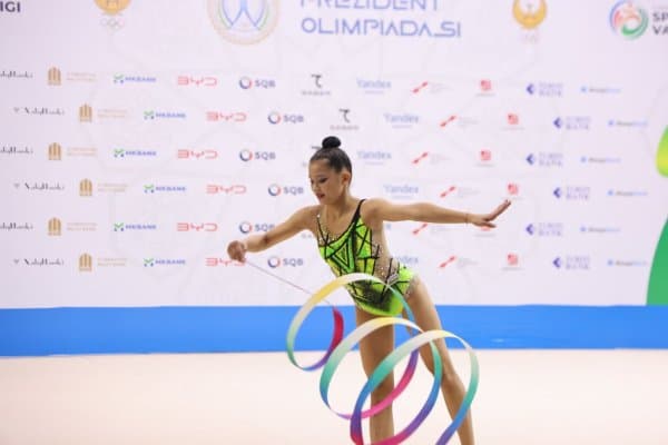 "Президент Олимпиадаси”. Бадиий гимнастикада ғолиб ва совриндорлар маълам бўлмоқда