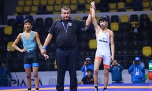 “Президент Олимпиадаси”. Эркин курашда ҳам чемпионлар аниқланмоқда