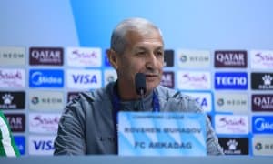 "Аркадаг" бош мураббийи: "Андижон" охирги ўйинда 3:2 ҳисобида ютди. Демак, голлар уришни билади"