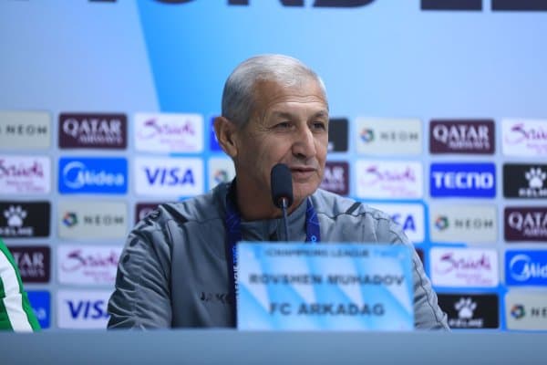 "Аркадаг" бош мураббийи: "Андижон" охирги ўйинда 3:2 ҳисобида ютди. Демак, голлар уришни билади"