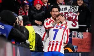 ЕЧЛ. "Атлетико" сўнгги дақиқаларда ғалабани тортиб олди 