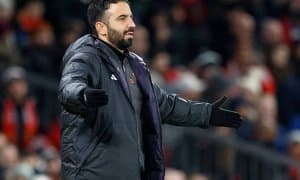 Аморим: "Манчестер Юнайтед" ҳозиргидан кўра, кўпроқ очко олиши керак эди"