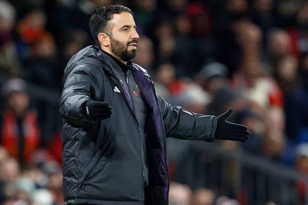 Аморим: "Манчестер Юнайтед" ҳозиргидан кўра, кўпроқ очко олиши керак эди"