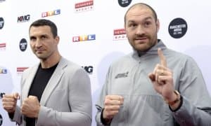 Тайсон Фьюри Владимир Кличкога мурожаат қилди