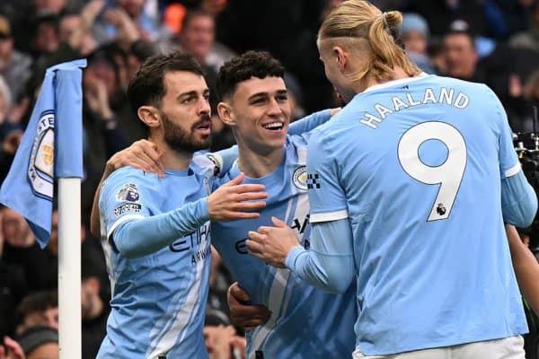 АПЛ. "Манчестер Сити" қўшиб берилган дақиқаларда ғалабани илиб кетди, Ҳусанов эса захирада қолдирилди