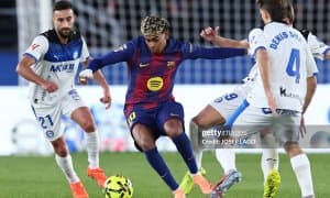 Ла Лига. "Барселона" кичик камбэк амалга ошириб, ғалаба қозонди 