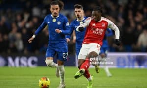 АПЛ. Лондон дербисида бир киши кам бўлиб қолган "Челси" "Арсенал" билан дуранг ўйнади