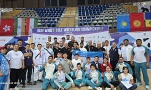 Белбоғли кураш. Полвонларимиз жаҳон чемпионатида умумжамоа ҳисобида биринчи бўлишди