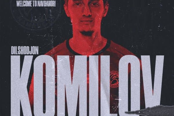 "Навбаҳор" Дилшод Комилов билан шартнома имзолади