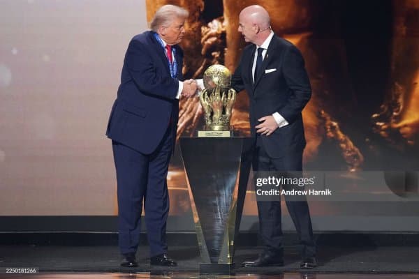 Инфантино Дональд Трамп ҳақида нималар деди?