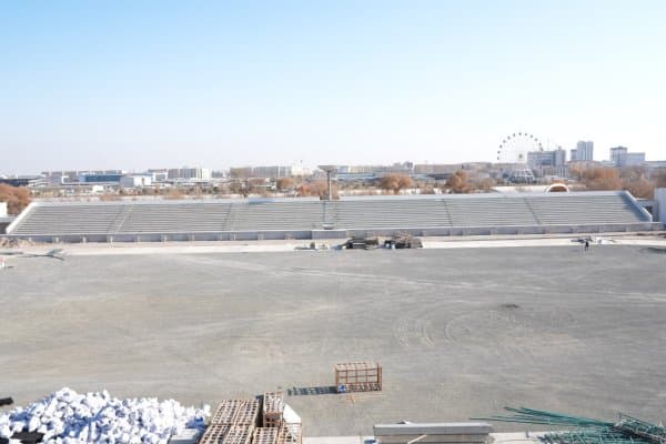 ЎзПФЛнинг ишчи гуруҳи Нукусдаги стадионни кўздан кечирди