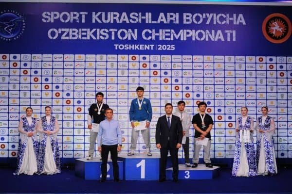 Тошкентда эркин кураш бўйича Ўзбекистон чемпионати ўтказилмоқда