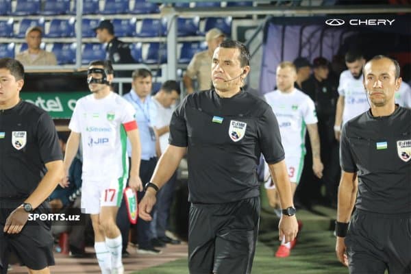 Суперлига ўтиш ўйини. "Бухоро" - "Хоразм" баҳсини бошқарадиган ҳакамлар тайинланди