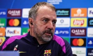 Флик: "Тўпни йўқотсак ҳам бир бутун жамоа сифатида ҳужум қилишимиз керак"