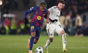 ЕЧЛ. "Барса" яна бир бор ирода намойиш этиб, муваффақиятга эришди 