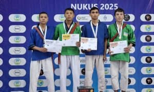 Белбоғли кураш. Нукусда Ўзбекистон кубоги беллашувлари ўтказилди