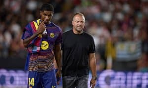 Флик: "Рэшфорд захирада бўлса ҳам, жамоа манфаатини биринчи ўринга қўяди"