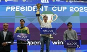"President Cup 2025". Тақдирлаш маросимидан фотогалерея!