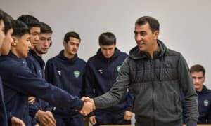 ЎФА раҳбарияти Ўзбекистон U21 терма жамоаси билан учрашди