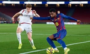 Бальде: "Осасуна"га қарши ўйин жуда қийин кечди"