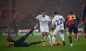 А Серия. "Интер" сафарда 3 очкони қўлга киритиб, "Милан" ва "Наполи"дан пешқадамликни тортиб олди 