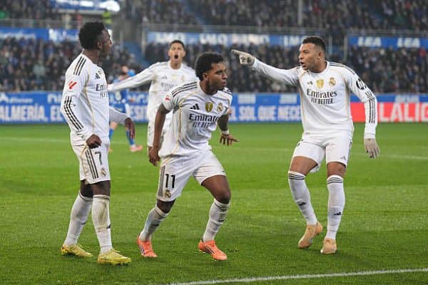 Ла Лига. "Реал" Мбаппе ва Родригонинг голлари эвазига қийинчилик билан ғалаба қозонди 