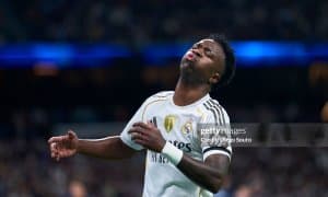 Винисиус нечта ўйиндан бери гол урмади?