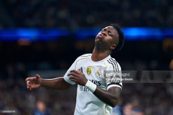 Винисиус нечта ўйиндан бери гол урмади?