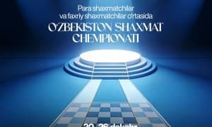Пара шахматчилар ҳамда фахрий шахматчилар ўртасида шахмат бўйича Ўзбекистон чемпионати бўлиб ўтади