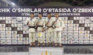 В Карши завершился чемпионат Узбекистана по дзюдо среди младших юношей